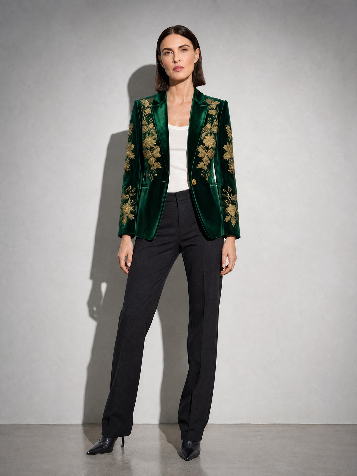 Casual Retro Stand Collar Coat — Style4 — main