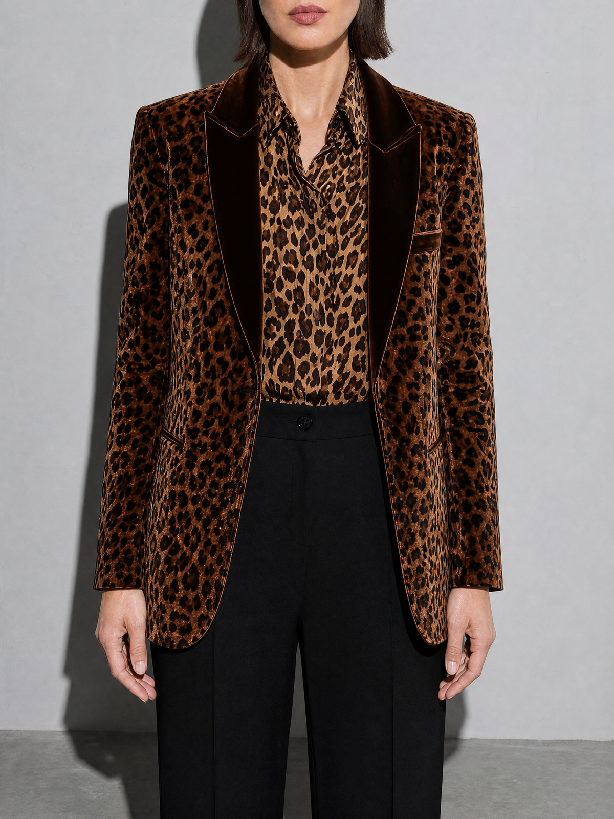 Casual Retro Stand Collar Coat — Style3 — bust_to_thigh