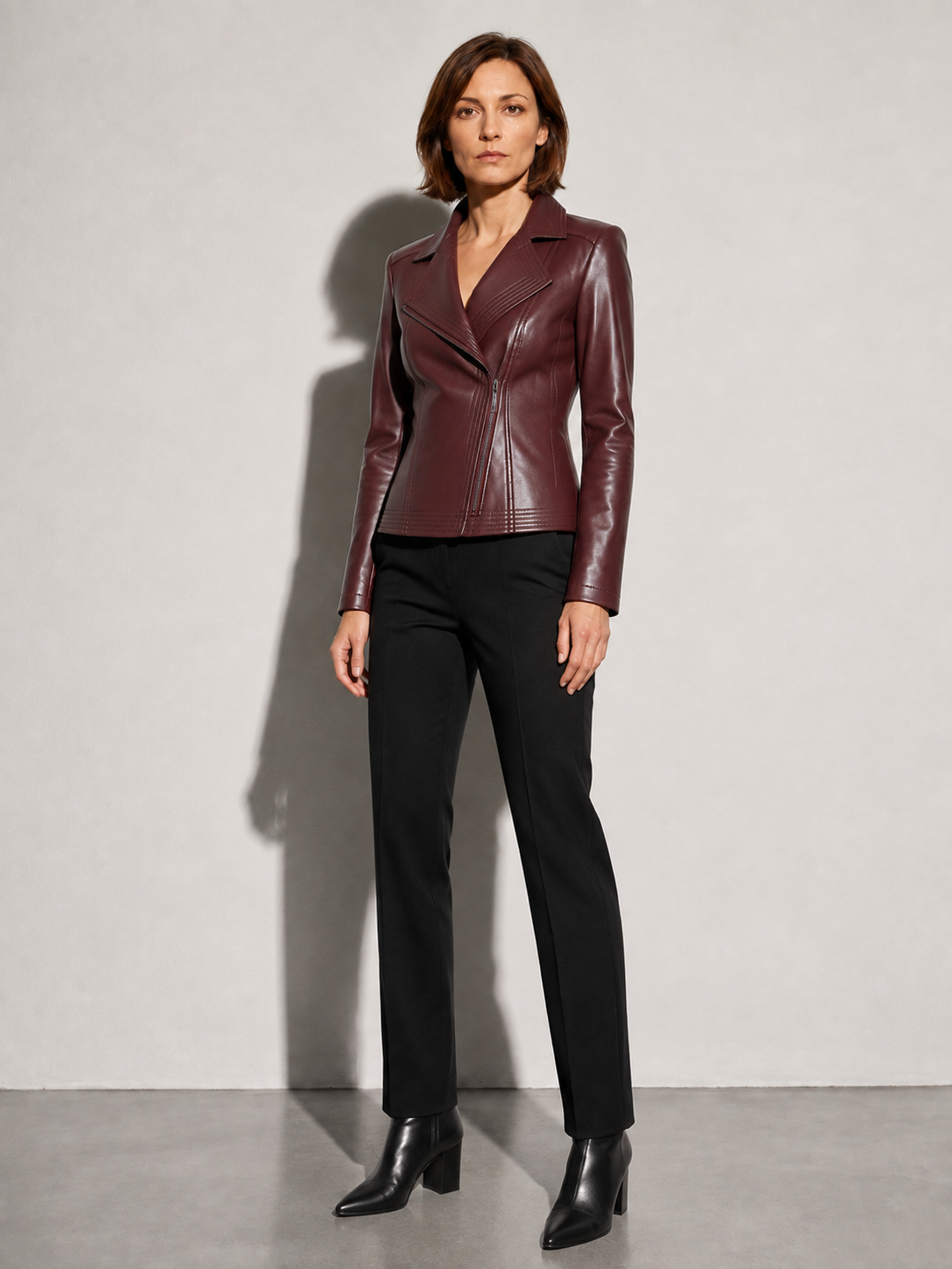 Code Culture | Angola Red | Full body three-quarter