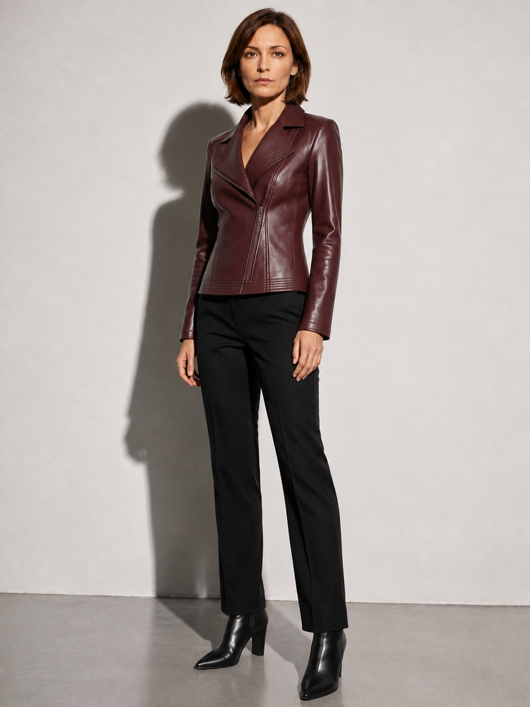Code Culture | Angola Red | Full body side three-quarter