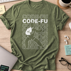 code-fu shirt - Military Green