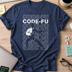 code-fu shirt - Navy