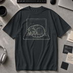 Coding Cat Nap Premium Shirt - Black