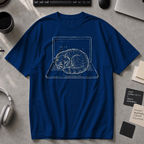 Coding Cat Nap Premium Shirt - True Navy