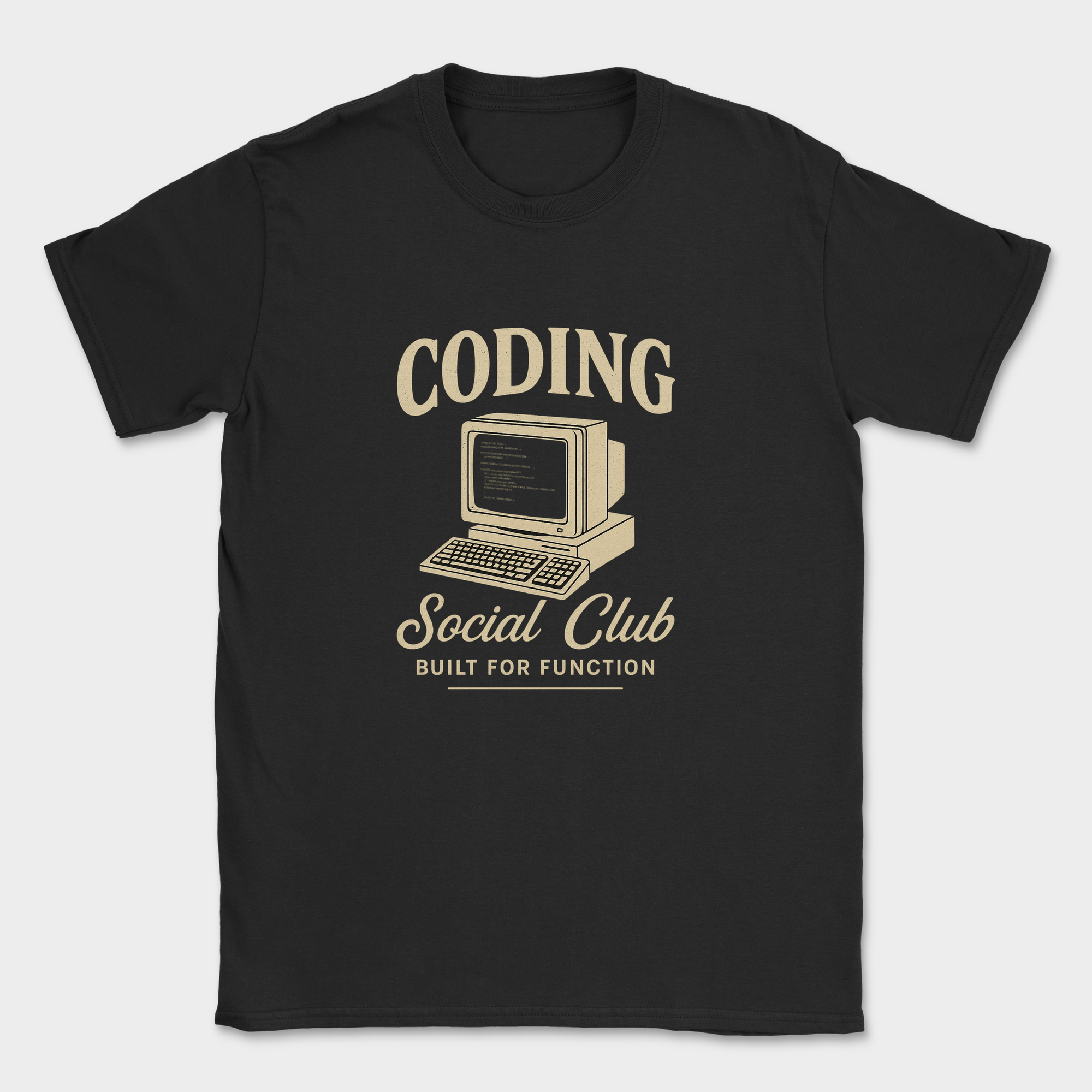 coding social club shirt — Black