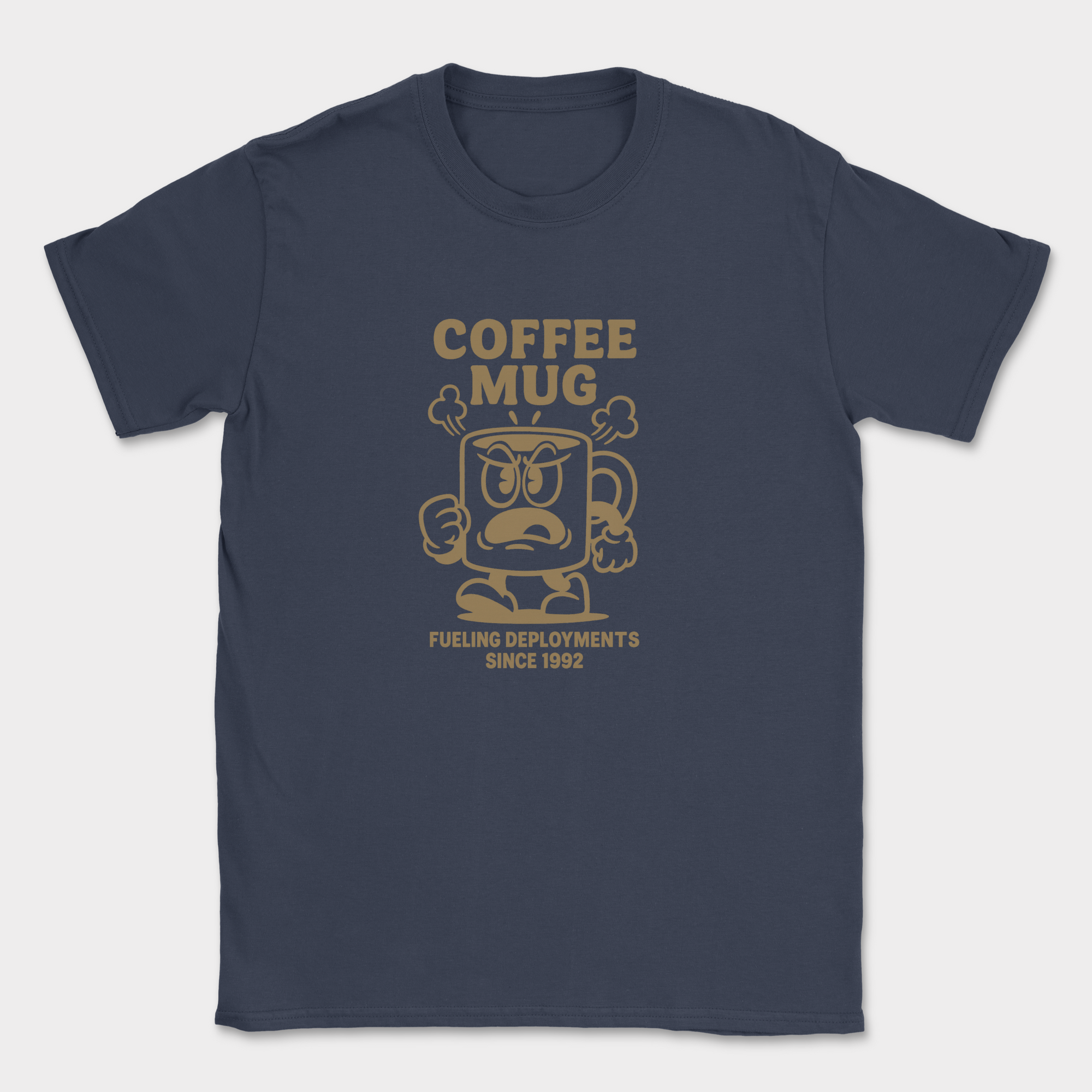 coffee mug fueling deployments since 1992 shirt — Navy