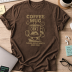 coffee mug fueling deployments since 1992 shirt - Dark Chocolate