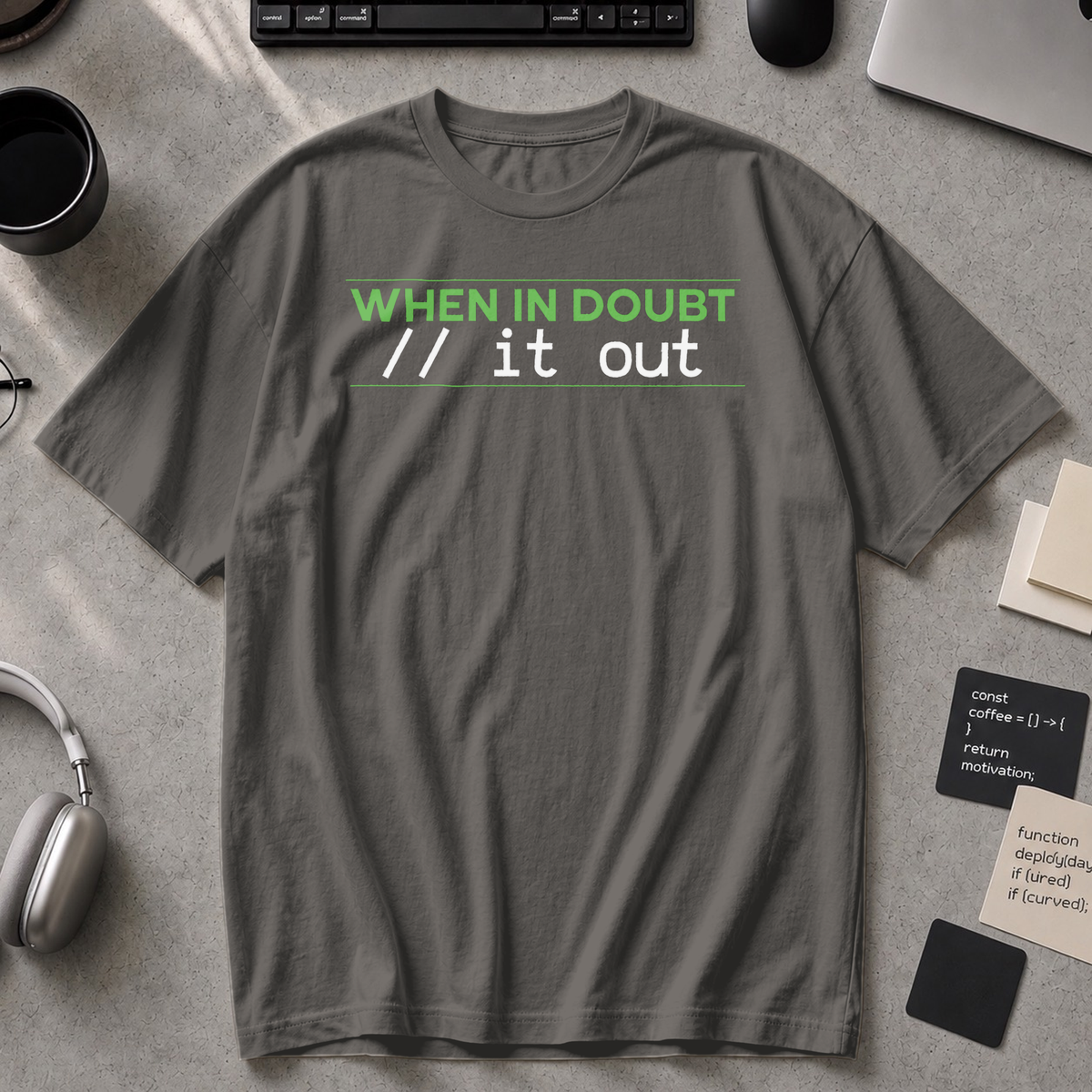 comment it out Premium Shirt - Pepper
