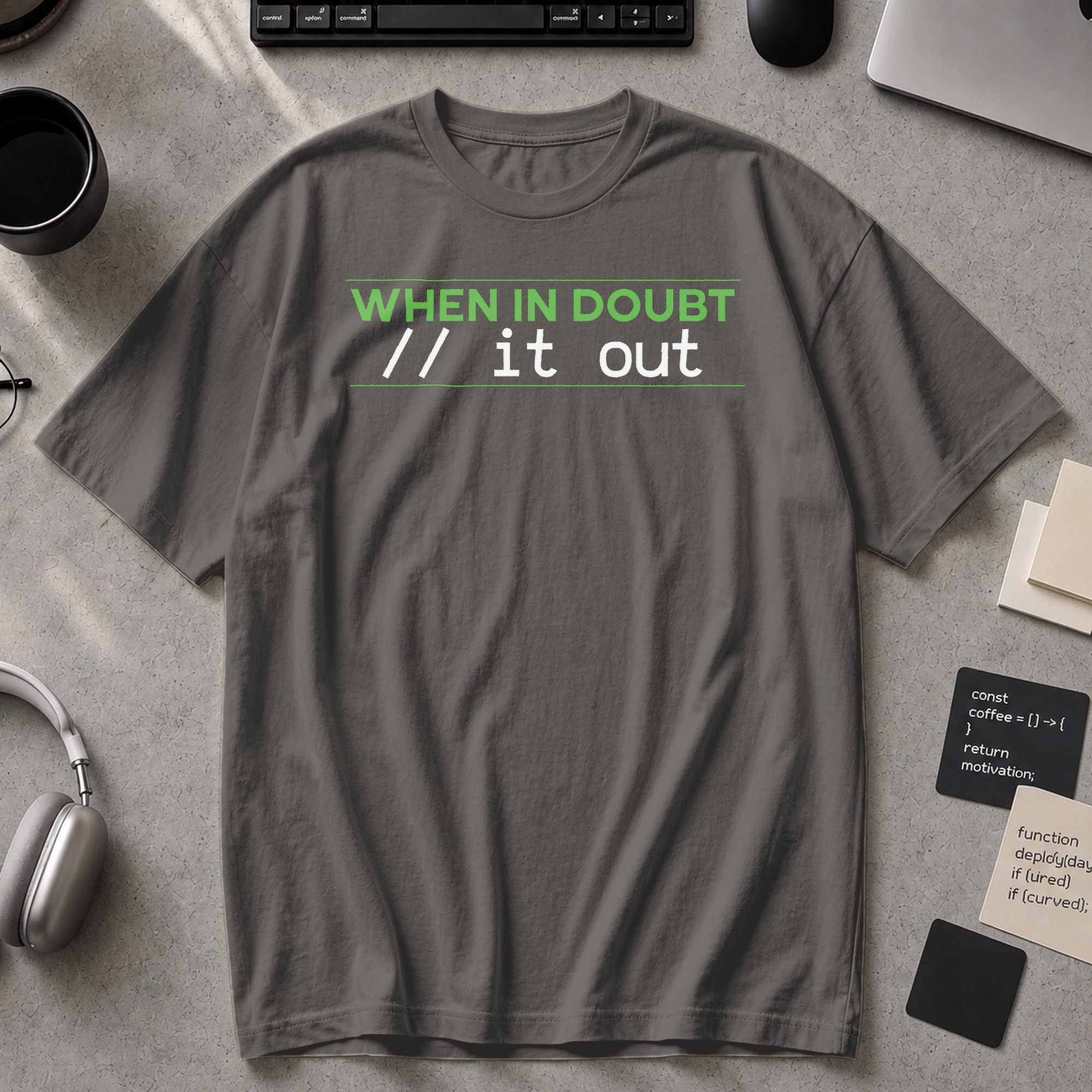 comment it out Premium Shirt - Pepper