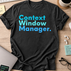 Context Window Manager Shirt - Black