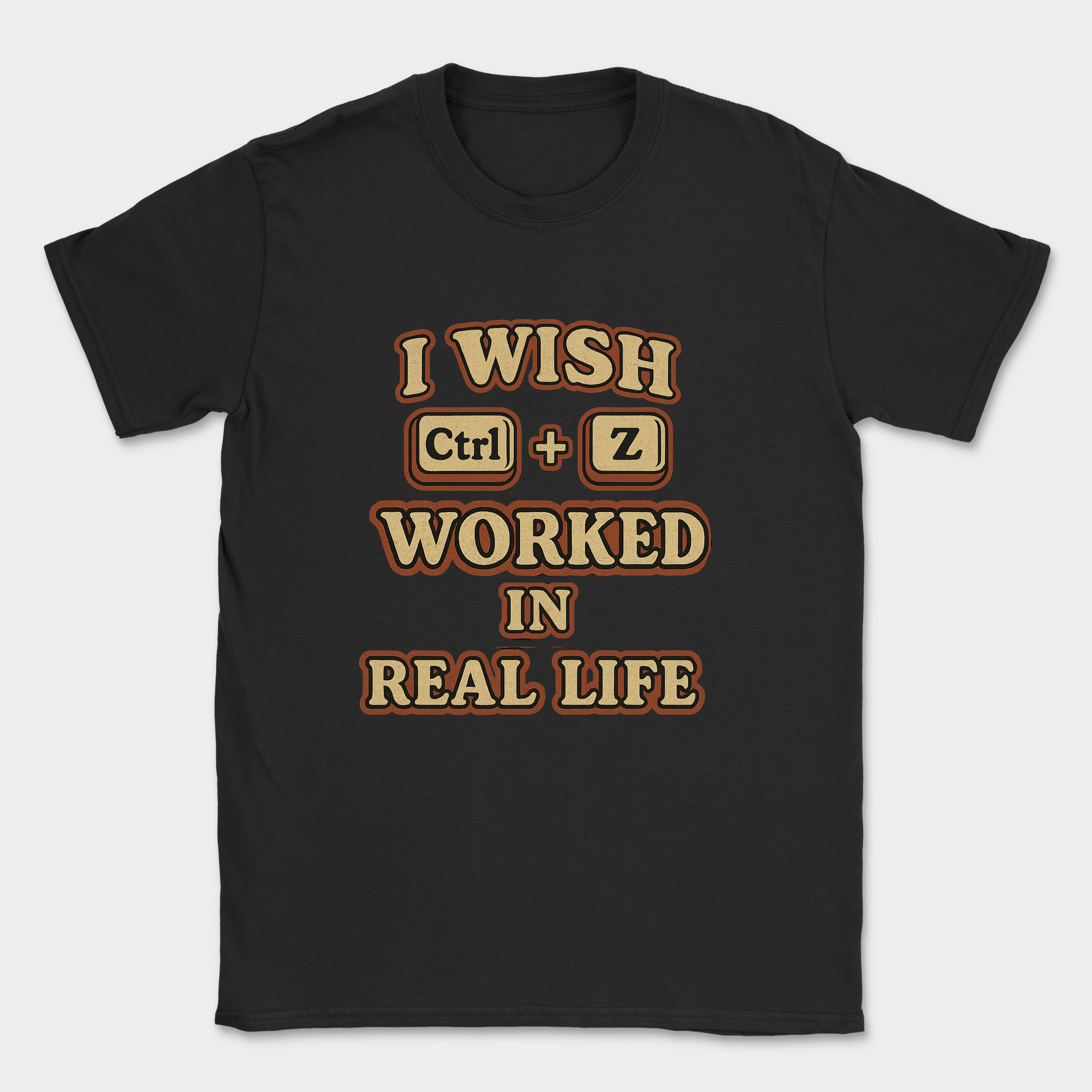 ctrl z worked in real life — Black