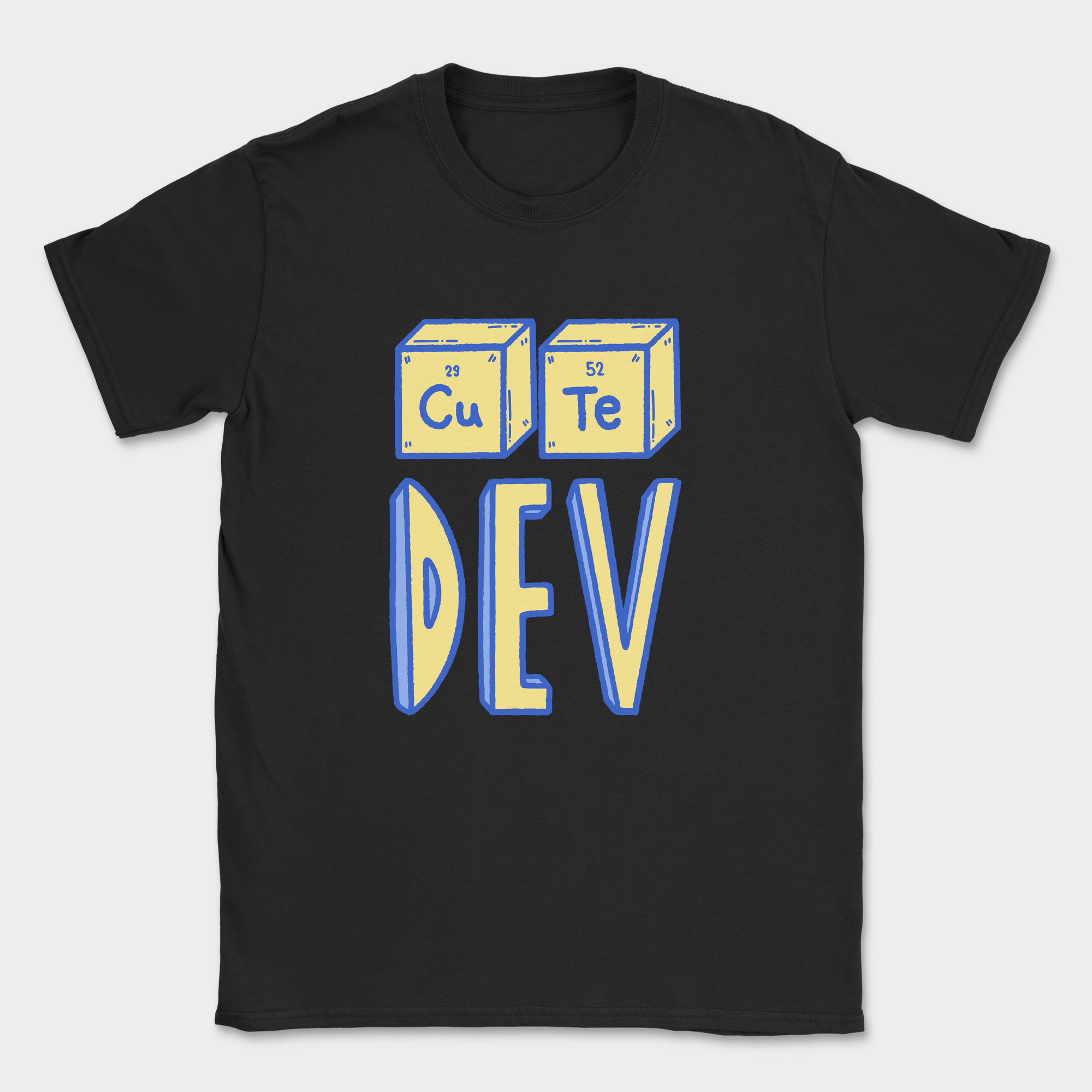 cute dev shirt — Black