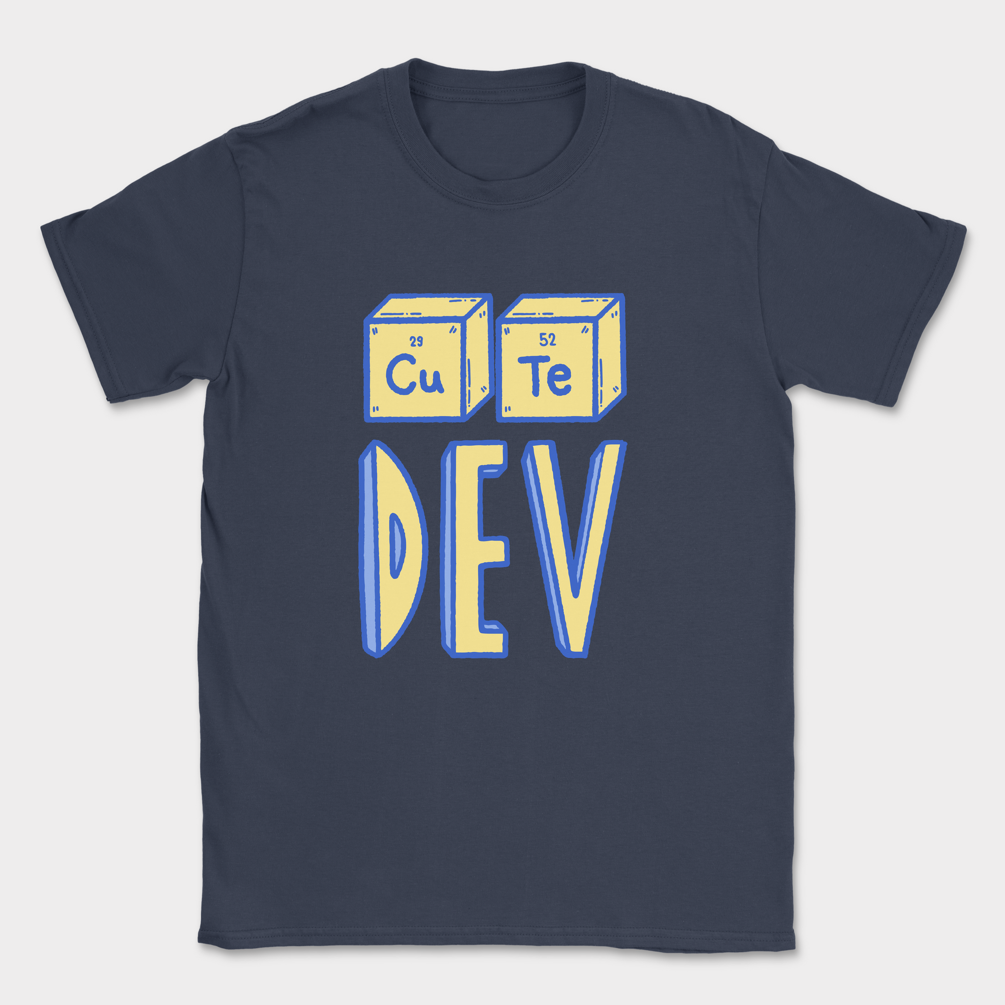 cute dev shirt — Navy