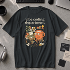 Cute Vibe Coding Department Premium Shirt - Black