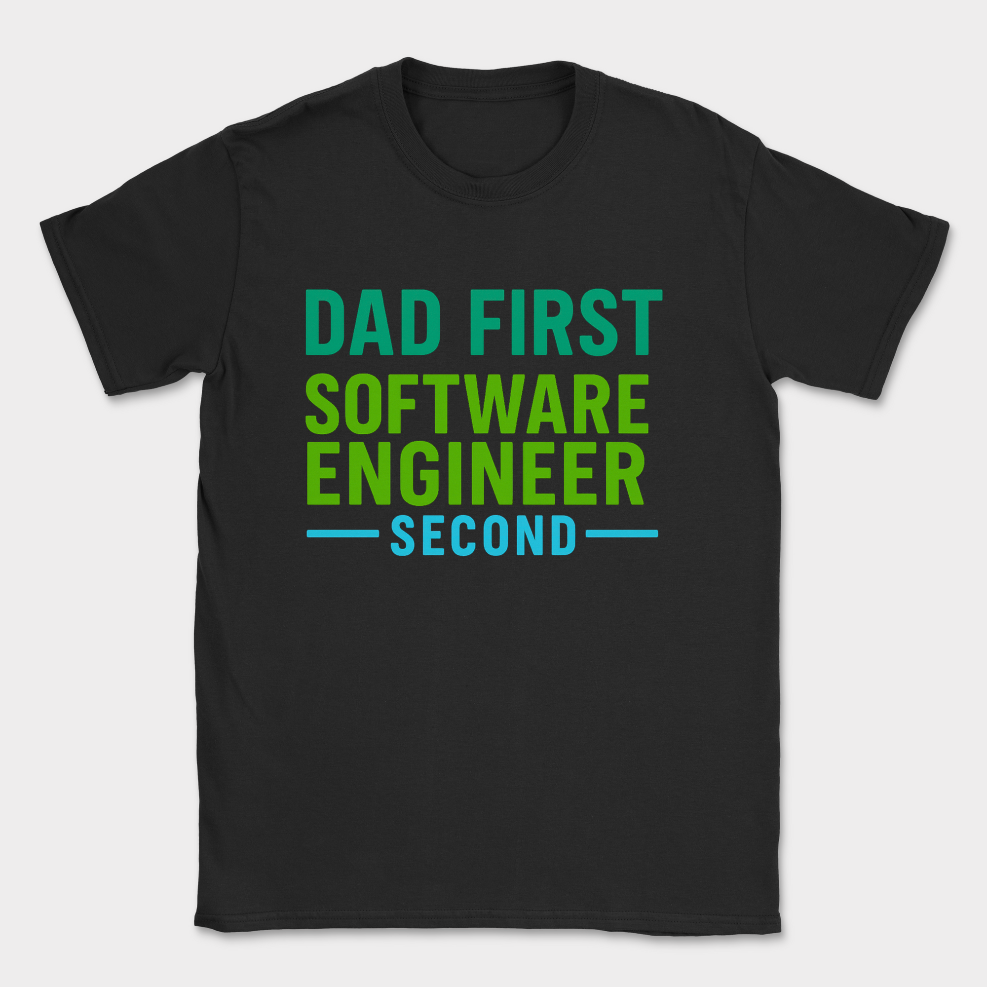 dad first software engineer second — Black