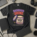Dashboard Shine Premium Shirt — black Premium Shirt mock-up