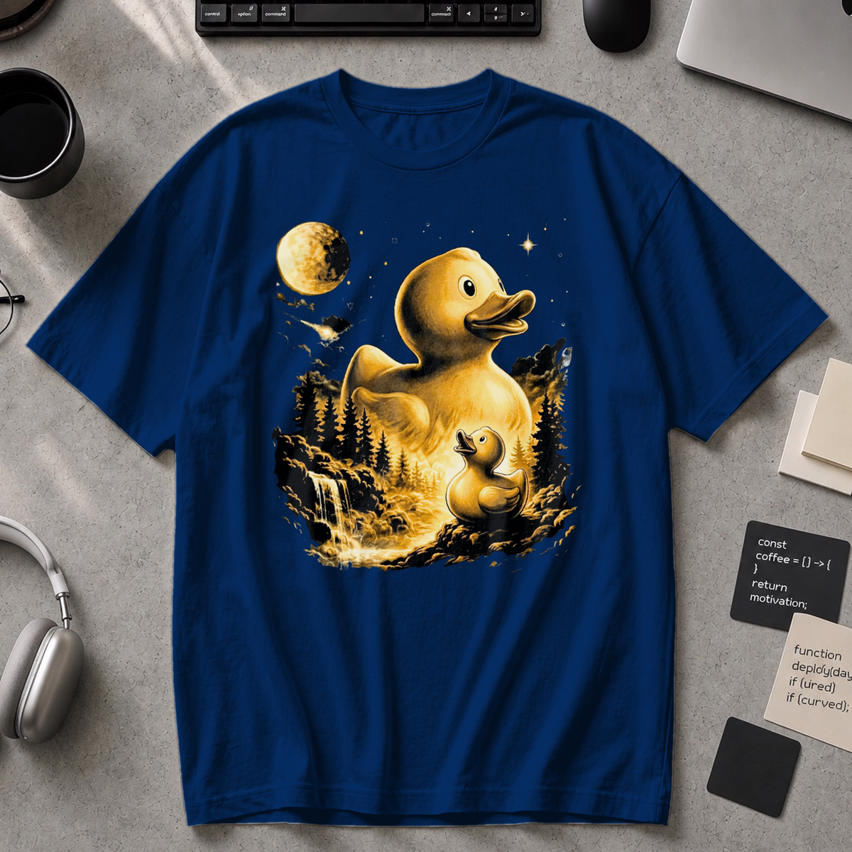 Debug Duck Midnight Premium Shirt - True Navy