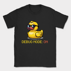 Debug mode: ON shirt — Black