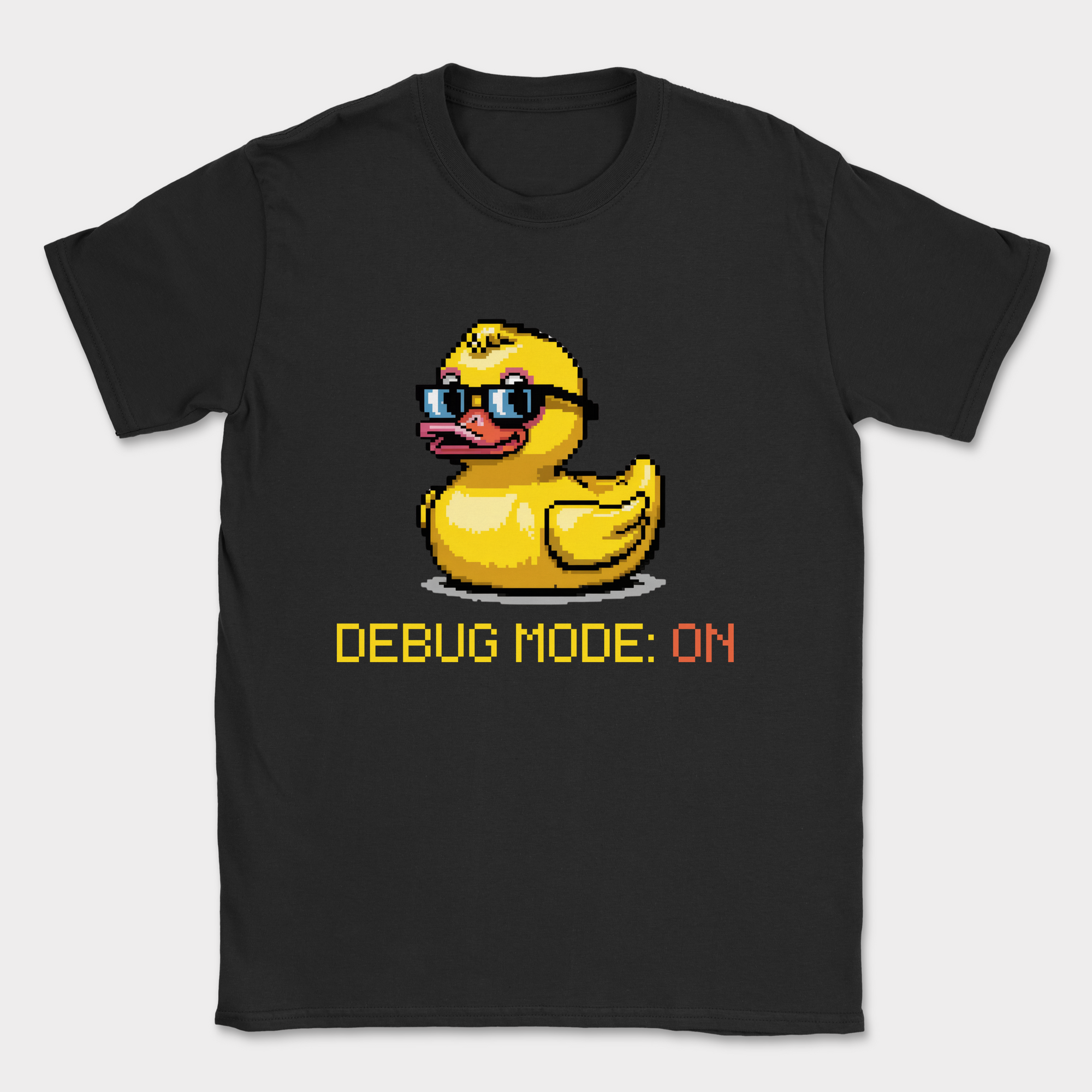 Debug mode: ON shirt — Black