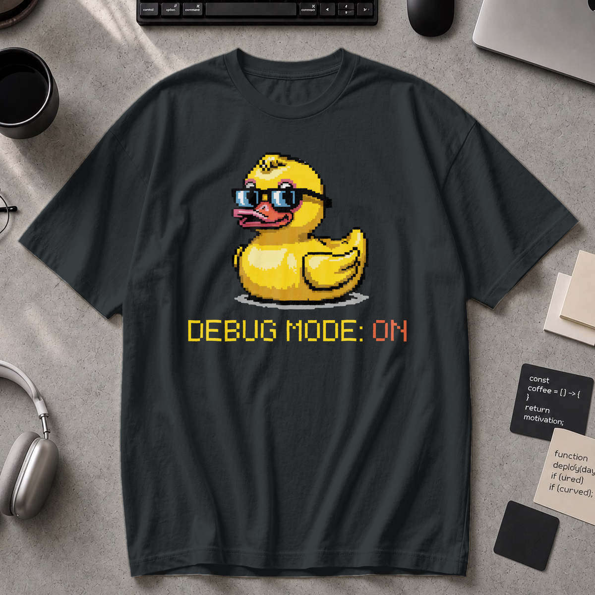 Debug mode: ON Premium Shirt - Black