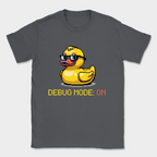Debug mode: ON shirt — Dark Heather Grey