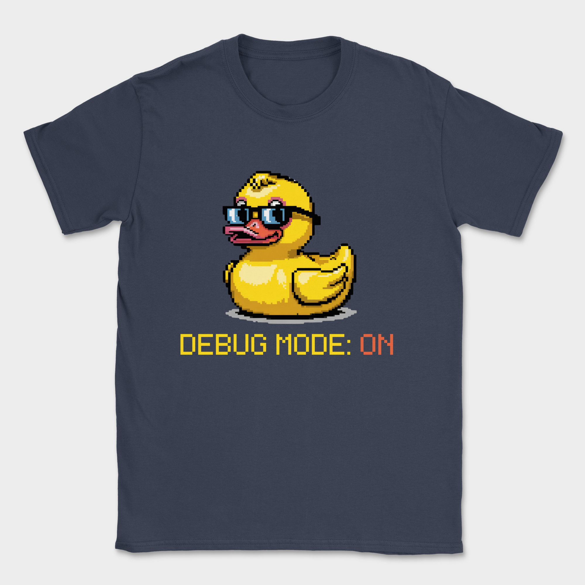Debug mode: ON shirt — Navy