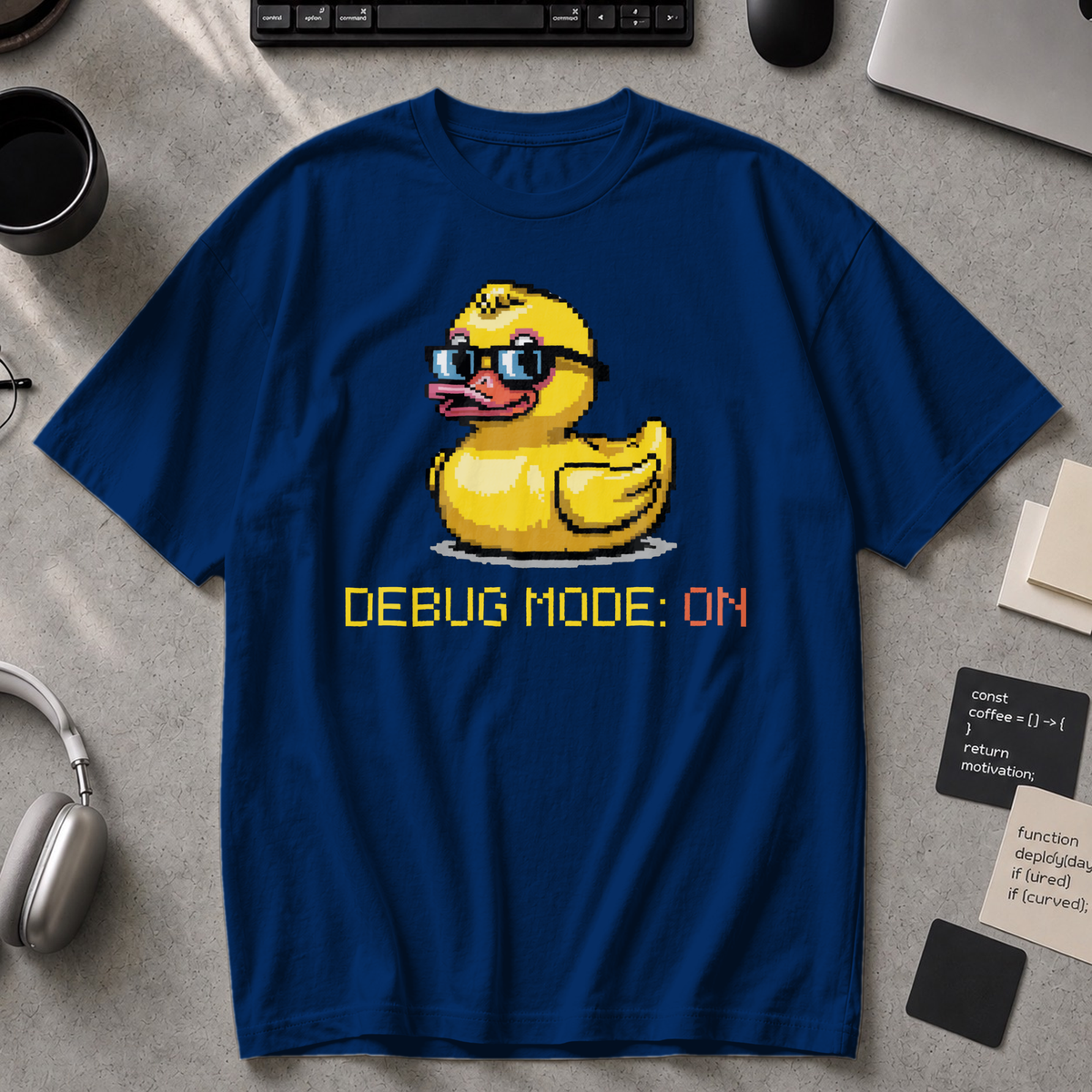 Debug mode: ON Premium Shirt - True Navy