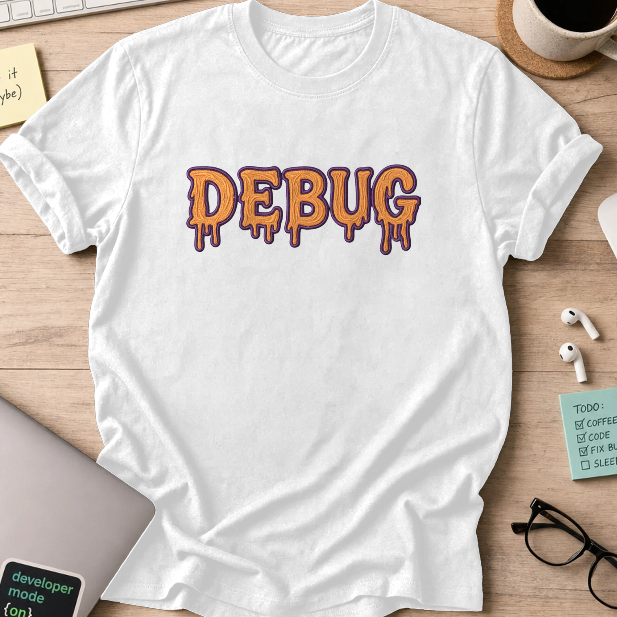 debug shirt - White