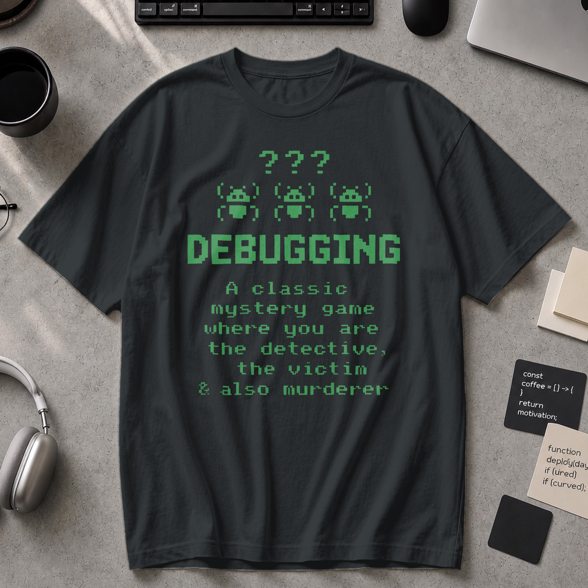 debugging definition Premium Shirt - Black