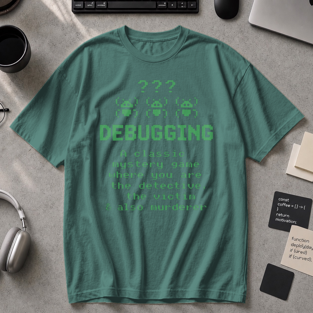 debugging definition Premium Shirt - Blue Spruce