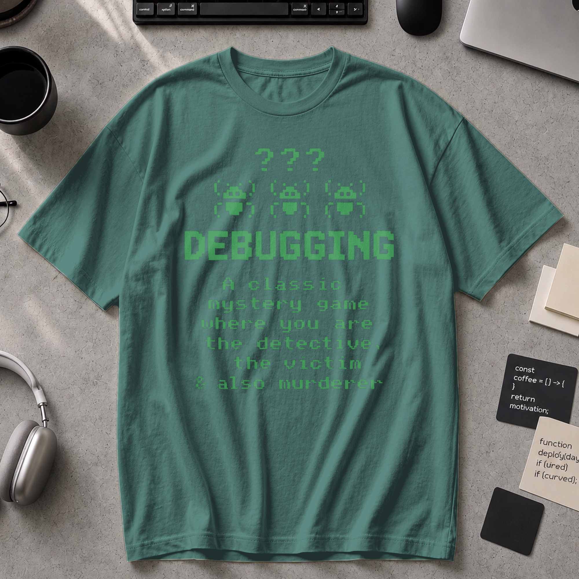 debugging definition Premium Shirt - Blue Spruce