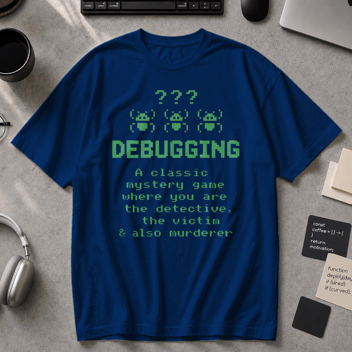 debugging definition Premium Shirt - True Navy