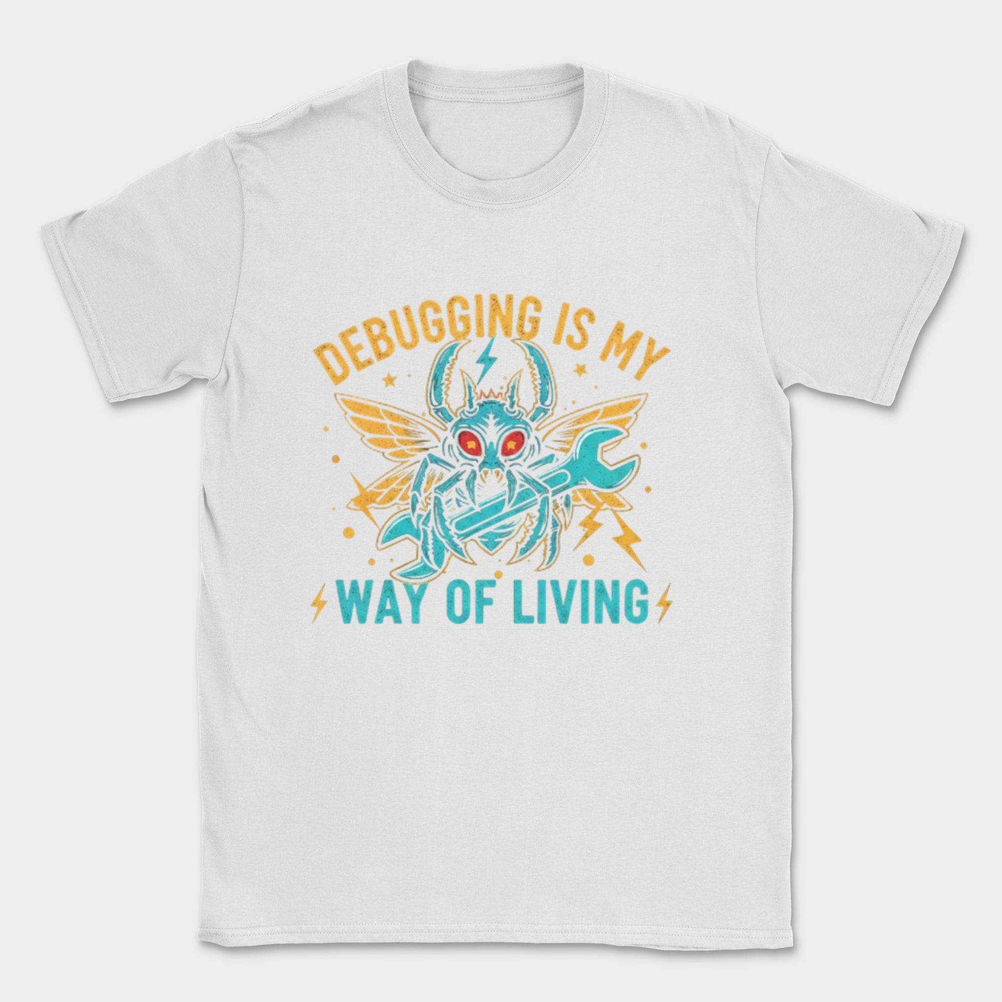 debugging is my new way of living shirt — White