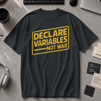 declare variables Premium Shirt - Black