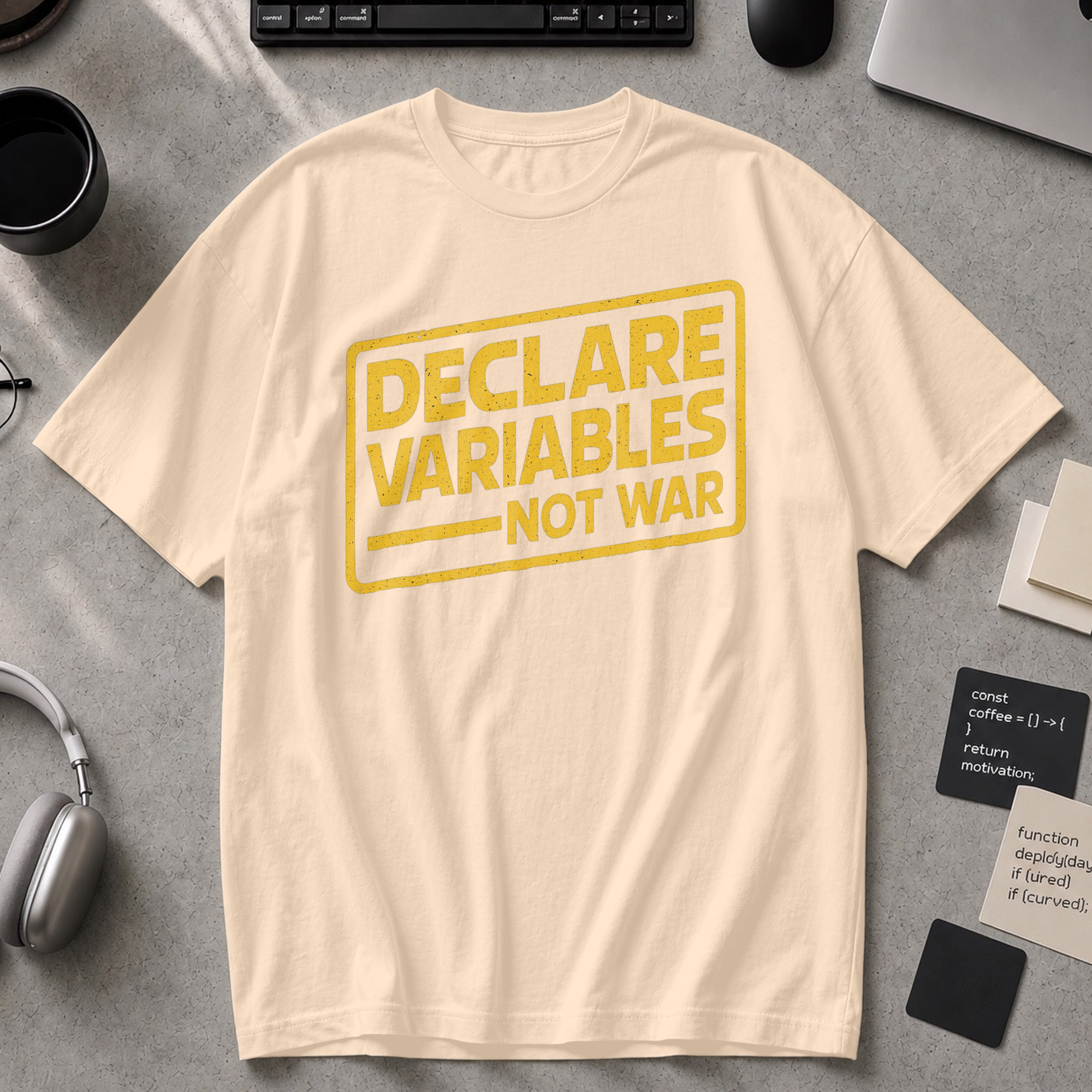 declare variables Premium Shirt - Ivory