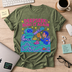DeepSeek: Run It Again Shirt — Military Green