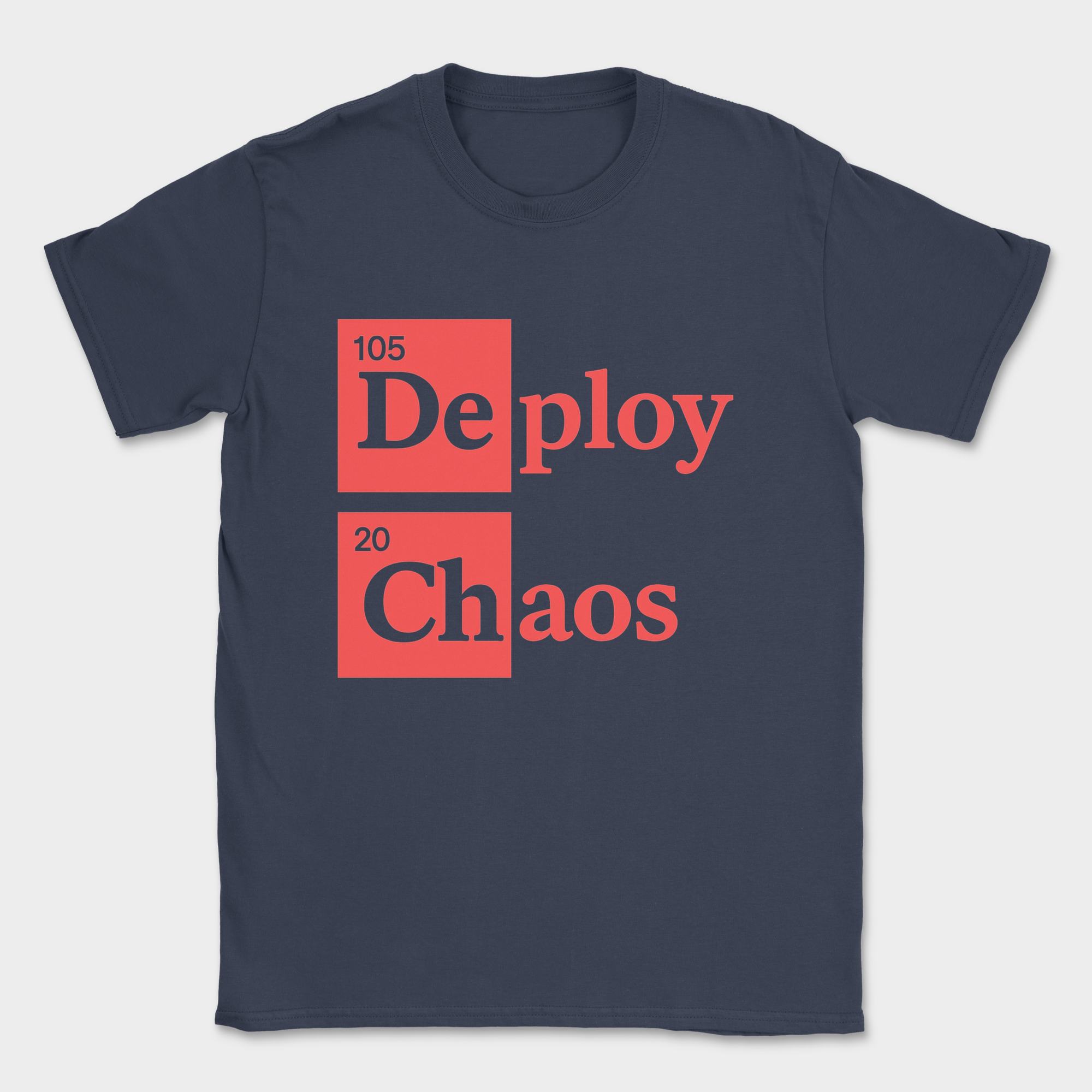 Deploy Chaos shirt — Navy
