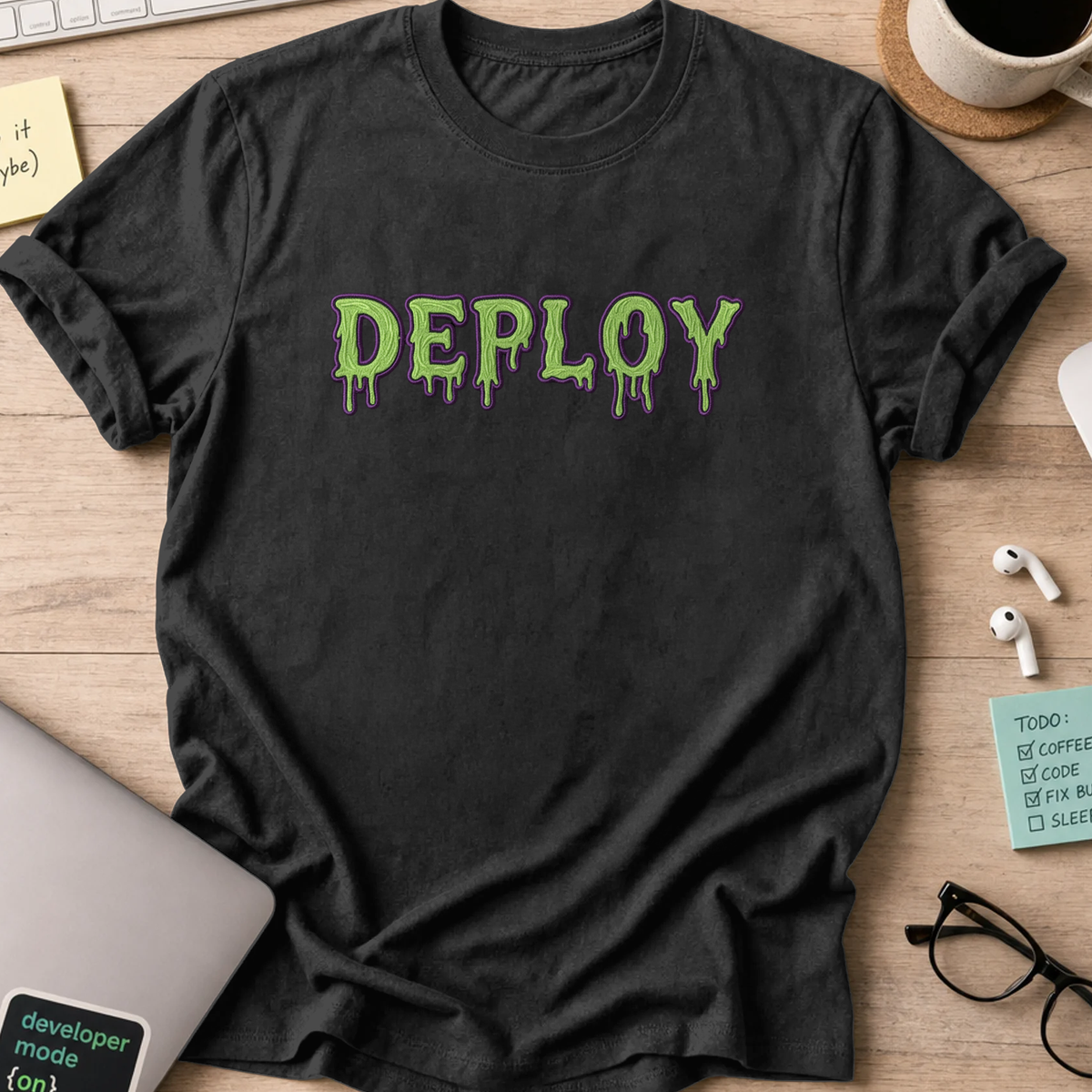 deploy shirt - Black