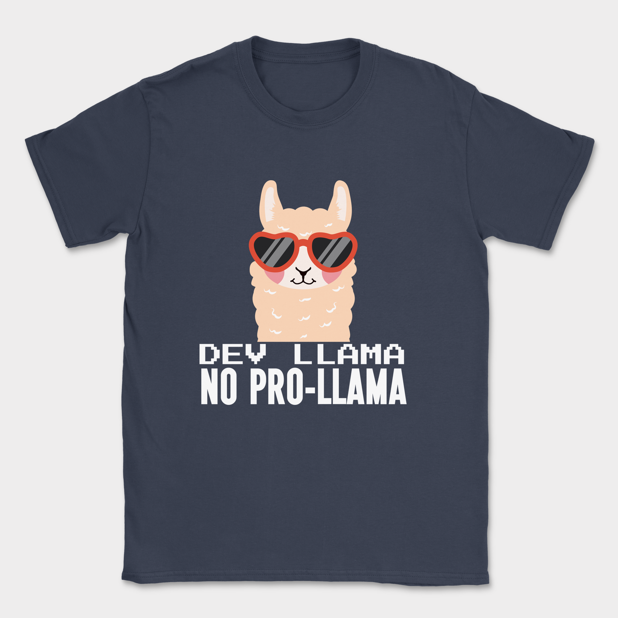 Dev Llama shirt — Navy