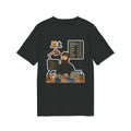 Developer Daily Schedule Shirt — Black — EU Creator 2.0 front mockup