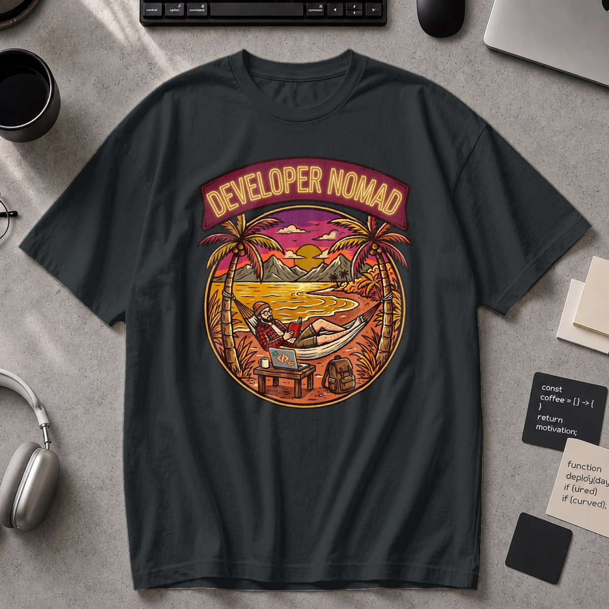 Developer Nomad Premium Shirt - Black