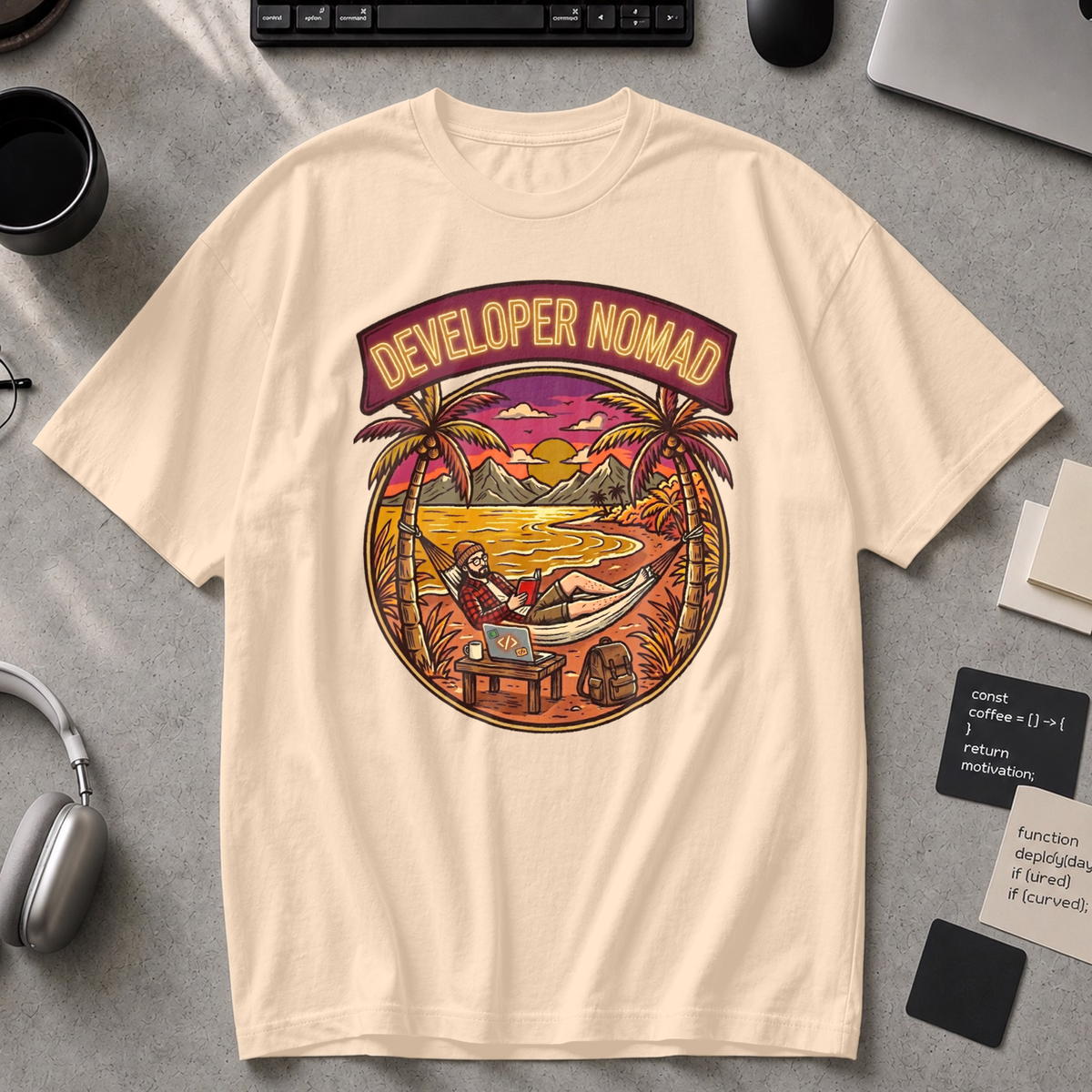 Developer Nomad Premium Shirt - Ivory