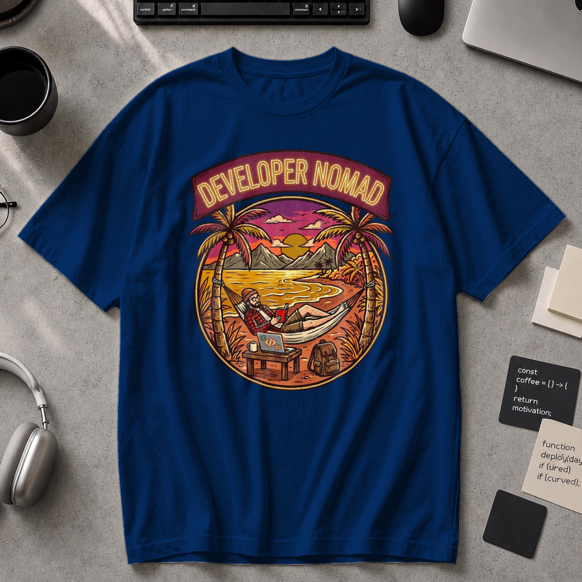 Developer Nomad Premium Shirt - True Navy