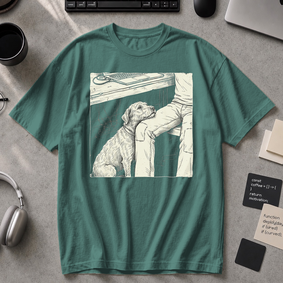 Developer's Best Friend Premium Shirt - Blue Spruce