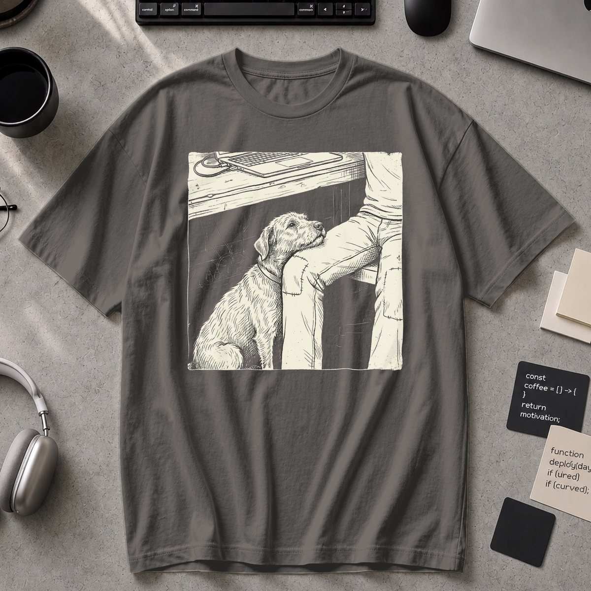 Developer's Best Friend Premium Shirt - Pepper