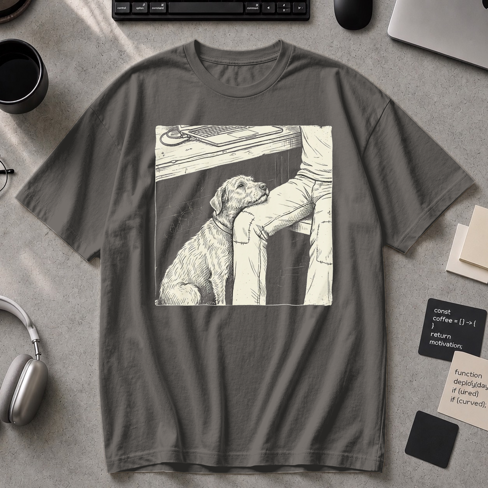 Developer's Best Friend Premium Shirt - Pepper