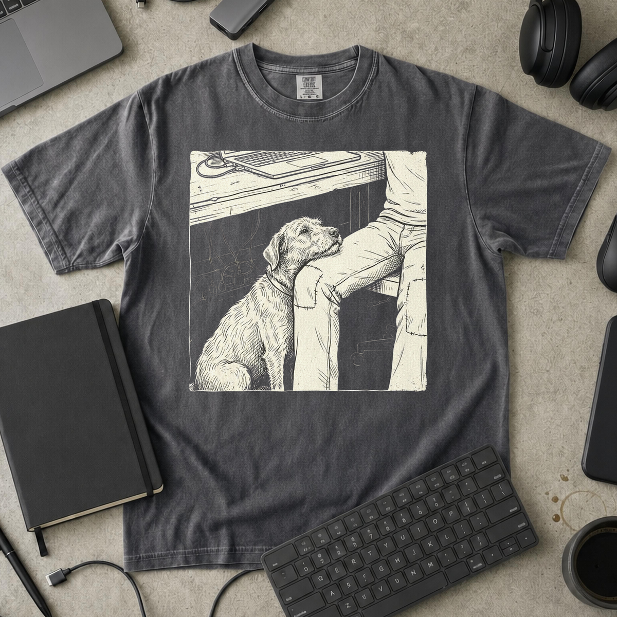 Developer's Best Friend Premium Shirt — pepper Premium Shirt mock-up