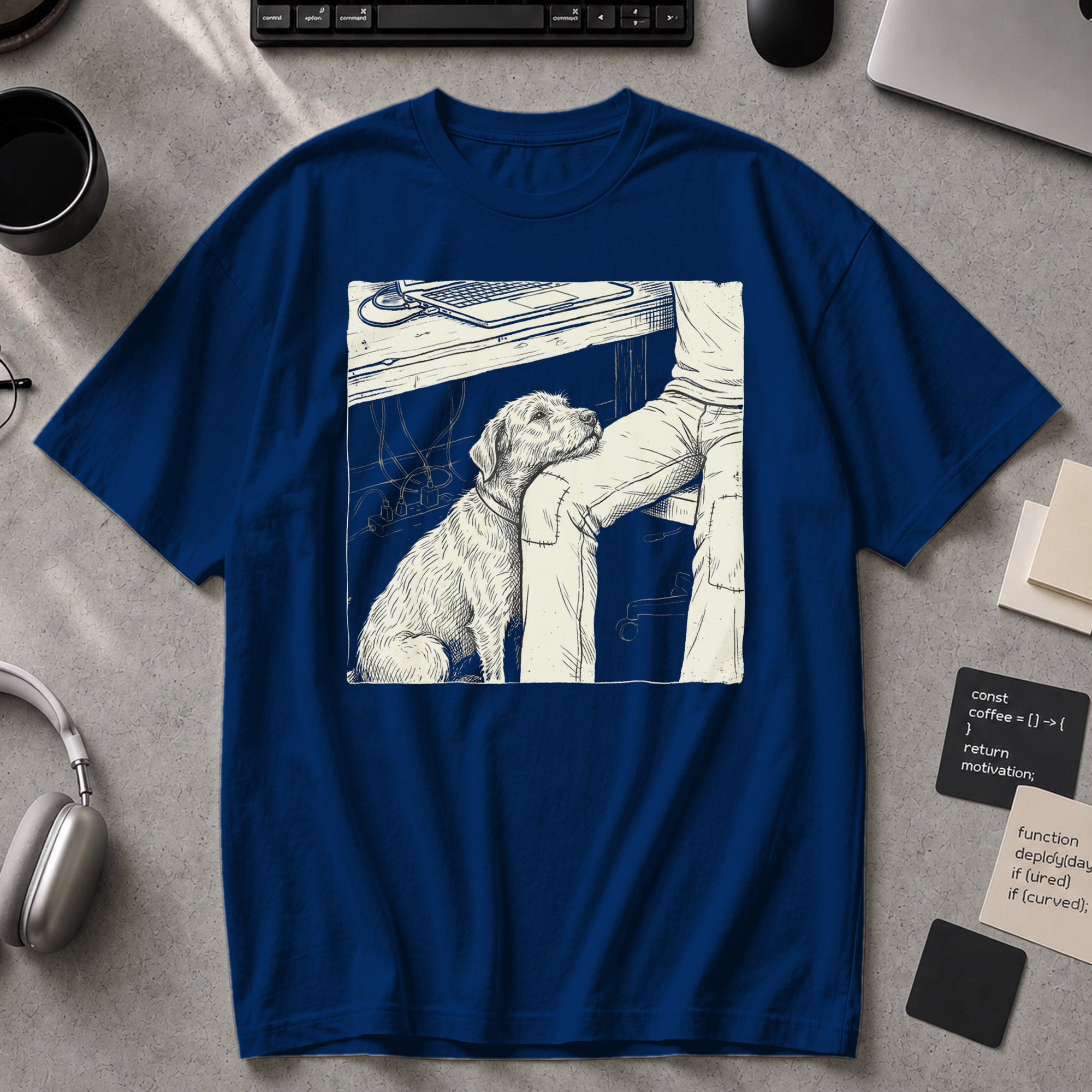 Developer's Best Friend Premium Shirt - True Navy