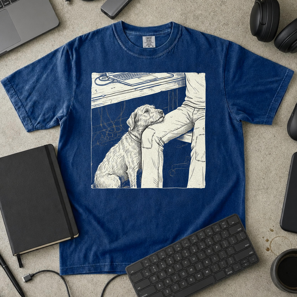 Developer's Best Friend Premium Shirt — true navy Premium Shirt mock-up