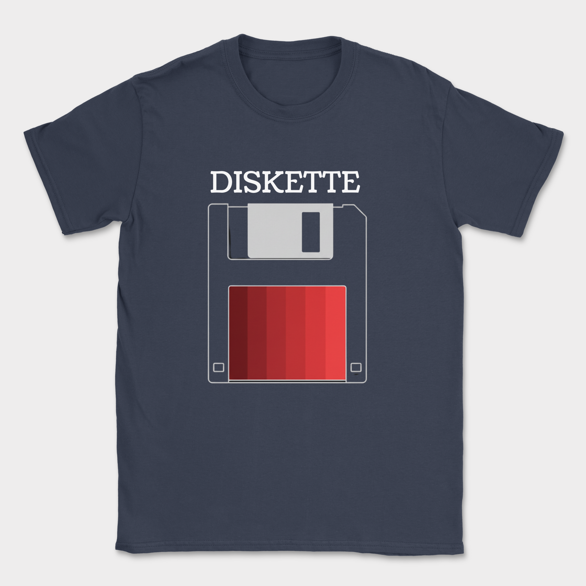 diskette shirt — Navy